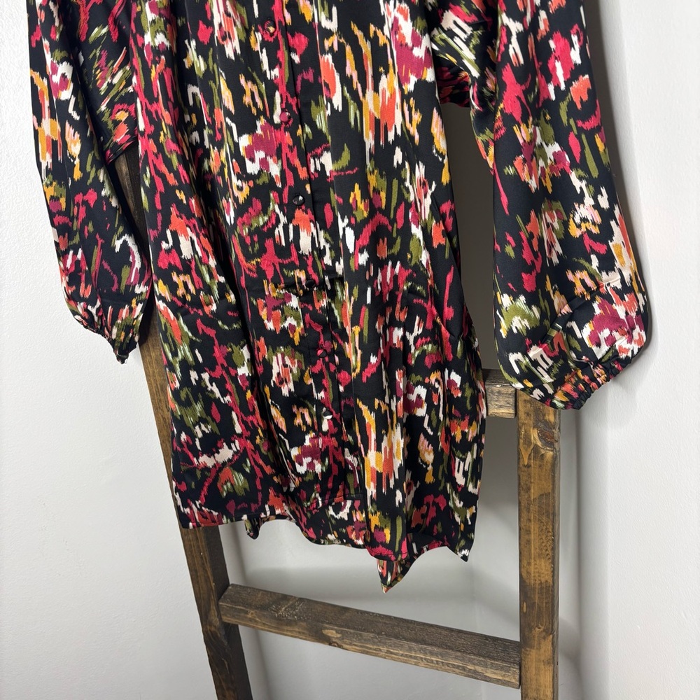 First Love Colorful Patterned Blouse - Picture 5 of 7